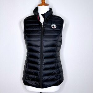 JOTT Just Over The Top Seda Down Puffer Vest XS Black Slim Fit Sports Equestrian